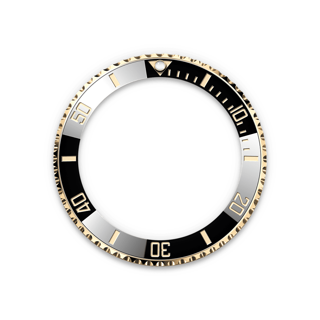 Rolex Yellow Gold Submariner with Date - 41mm - Black