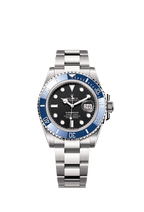 Rolex White Gold Submariner with Date - 41mm - Black