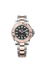Rolex Two-Tone (RG/SS) Yacht-Master - 40mm - Intense black