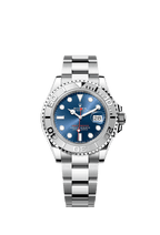 Rolex Stainless Steel Yacht-Master - 40mm - Bright blue