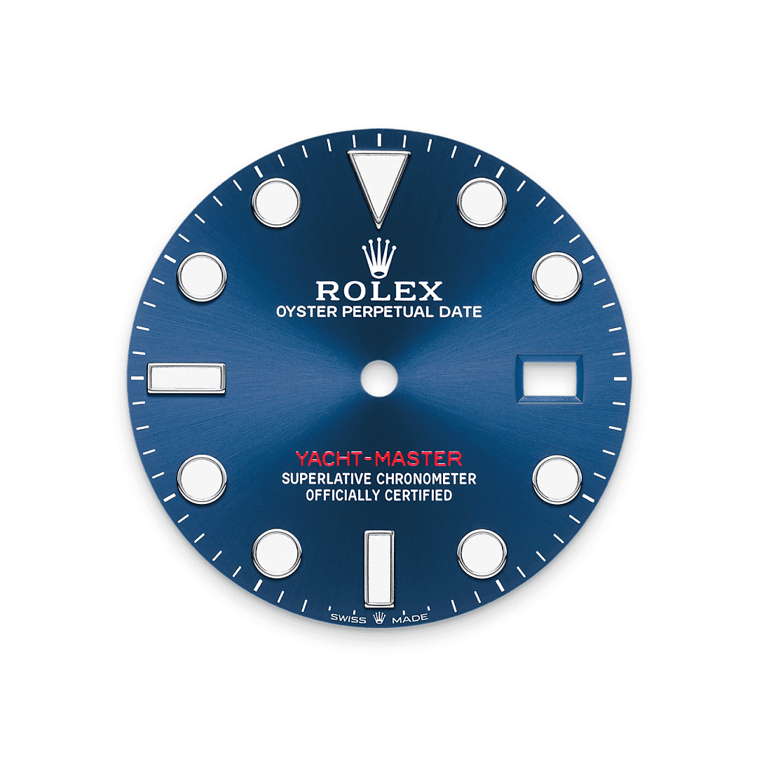 Rolex Stainless Steel Yacht-Master - 40mm - Bright blue