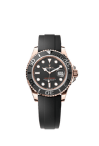 Rolex Rose Gold Yacht-Master - 40mm - Intense black
