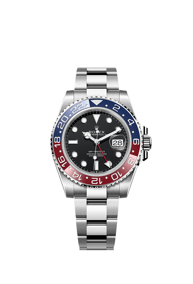 Rolex Stainless Steel GMT-Master II - 40mm - Black - Oyster