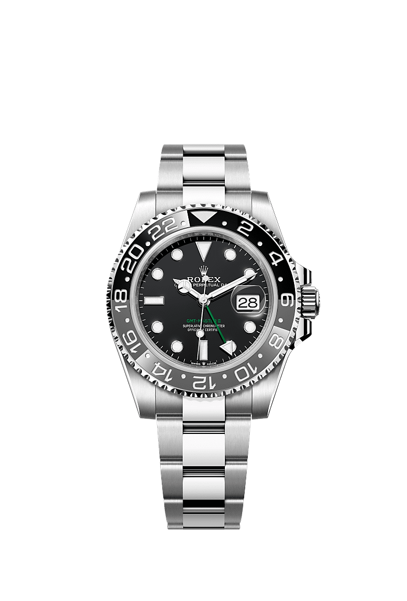 Rolex Stainless Steel GMT-Master II - 40mm - Black - Oyster