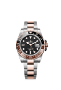 Rolex Two-Tone (RG/SS) GMT-Master II - 40mm - Black
