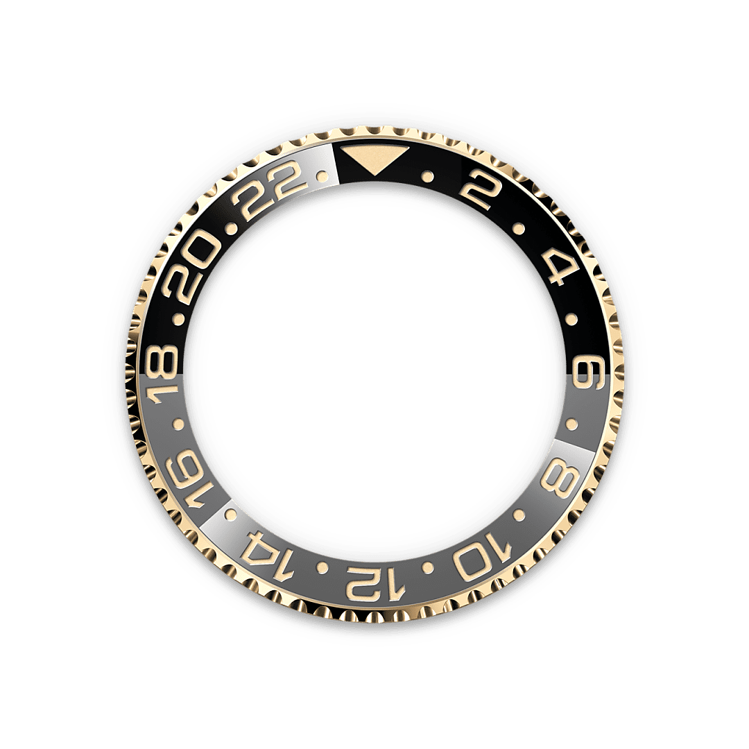 Rolex Yellow Gold GMT-Master II - 40mm - Black