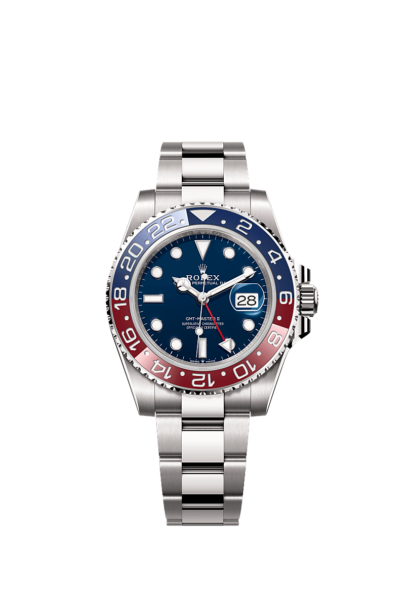 Rolex White Gold GMT-Master II - 40mm - Midnight blue