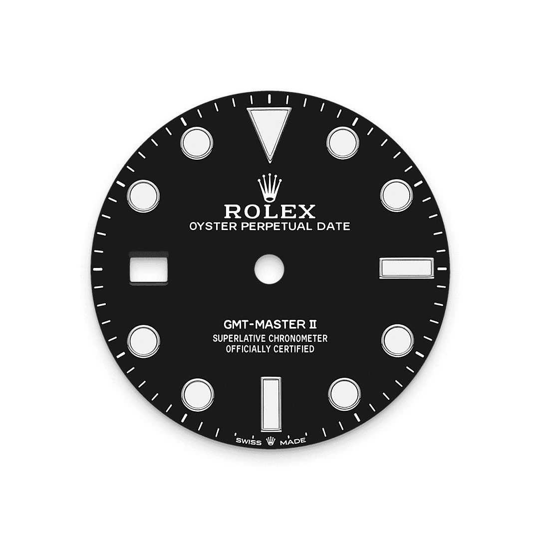 Rolex Stainless Steel GMT-Master II - 40mm - Black - Jubilee