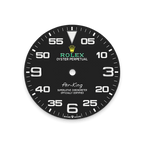 Rolex Stainless Steel Air-King - 40mm - Black