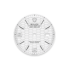 Land-Dweller Intense white honeycomb dial
