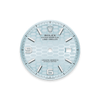 Land-Dweller Ice blue honeycomb dial