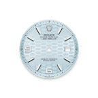 Land-Dweller Ice blue honeycomb dial
