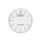 Land-Dweller diamond-set honeycomb dial
