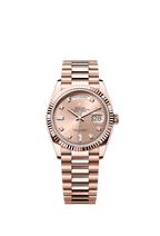 Rolex Rose Gold Day-Date - 36mm - Rosé-colour Diamond Dial - President