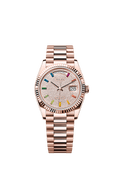 Rolex Rose Gold Day-Date - 36mm - Diamond-paved - President