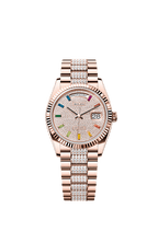 Rolex Rose Gold Day-Date - 36mm - Diamond-paved - President