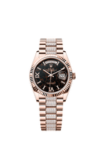 Rolex Rose Gold Day-Date - 36mm - Eisenkiesel Diamond Dial - President