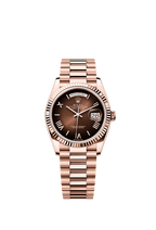 Rolex Rose Gold Day-Date - 36mm - Brown ombré - President