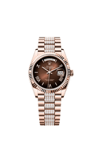 Rolex Rose Gold Day-Date - 36mm - Brown ombré - President