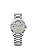 Rolex Platinum Day-Date - 36mm - Diamond-paved - President