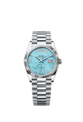 Rolex Platinum Day-Date - 36mm - Turquoise Diamond Dial - President
