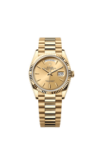 Rolex Yellow Gold Day-Date - 36mm - Champagne-colour - President