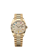 Rolex Yellow Gold Day-Date - 36mm - Diamond-paved - President