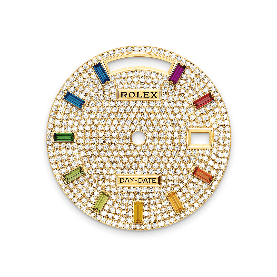 Rolex Yellow Gold Day-Date - 36mm - Diamond-paved - President