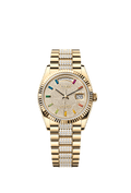 Rolex Yellow Gold Day-Date - 36mm - Diamond-paved - President