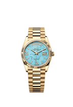 Rolex Yellow Gold Day-Date - 36mm - Turquoise Diamond Dial - President
