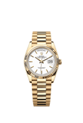 Rolex Yellow Gold Day-Date - 36mm - White - President