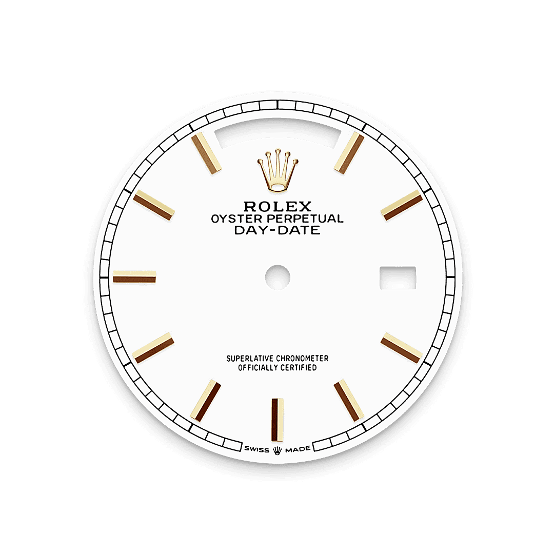 Rolex Yellow Gold Day-Date - 36mm - White - President