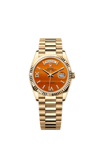 Rolex Yellow Gold Day-Date - 36mm - Carnelian Diamond Dial - President