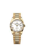 Rolex Yellow Gold Day-Date - 36mm - White - President