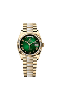 Rolex Yellow Gold Day-Date - 36mm - Green ombré - President