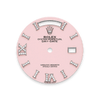 Rolex White Gold Day-Date - 36mm - Pink opal Diamond Dial - President