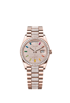 Rolex Rose Gold Day-Date - 36mm - Diamond-paved - President