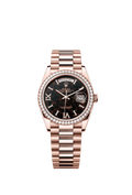 Rolex Rose Gold Day-Date - 36mm - Eisenkiesel Diamond Dial - President