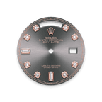 Rolex Rose Gold Day-Date - 36mm - Slate Diamond Dial - President