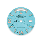 Rolex Rose Gold Day-Date - 36mm - Turquoise Diamond Dial - President