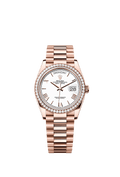 Rolex Rose Gold Day-Date - 36mm - White - President