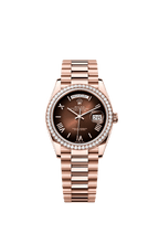 Rolex Rose Gold Day-Date - 36mm - Brown ombré - President