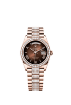 Rolex Rose Gold Day-Date - 36mm - Brown ombré - President