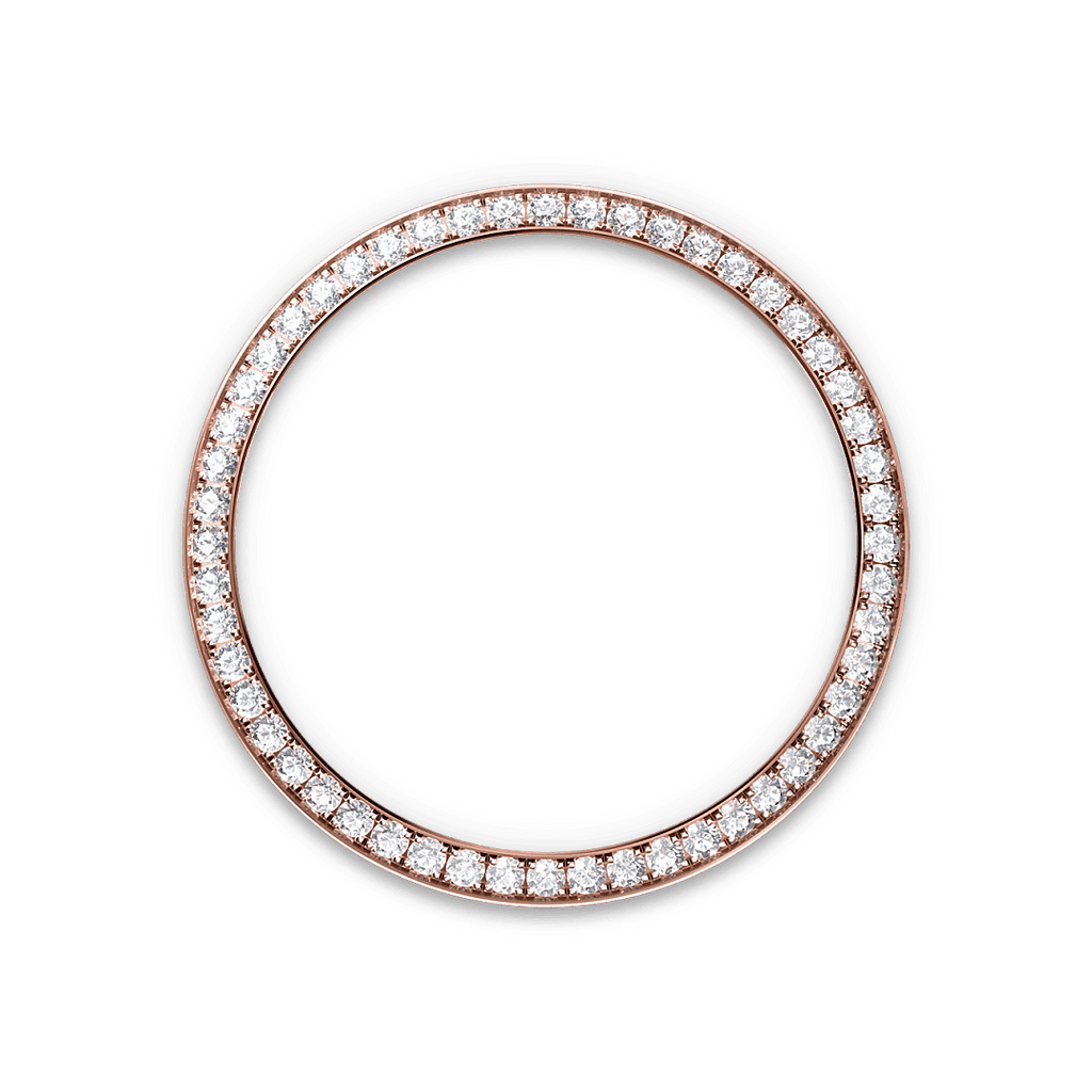 Rolex Rose Gold Day-Date - 36mm - Silver Diamond Dial - President