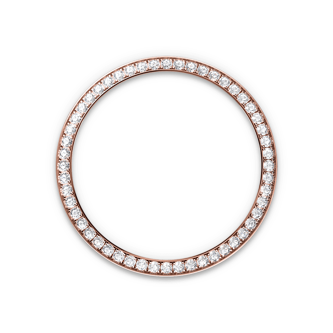 Rolex Rose Gold Day-Date - 36mm - Silver Diamond Dial - President