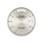 Rolex Rose Gold Day-Date - 36mm - Silver Diamond Dial - President