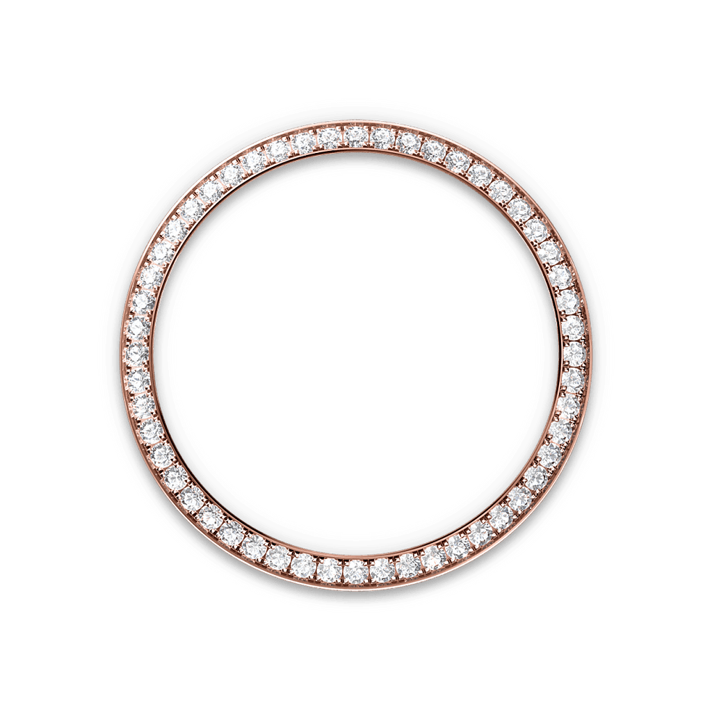 Rolex Rose Gold Day-Date - 36mm - Silver Diamond Dial - President