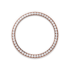Rolex Rose Gold Day-Date - 36mm - Silver Diamond Dial - President