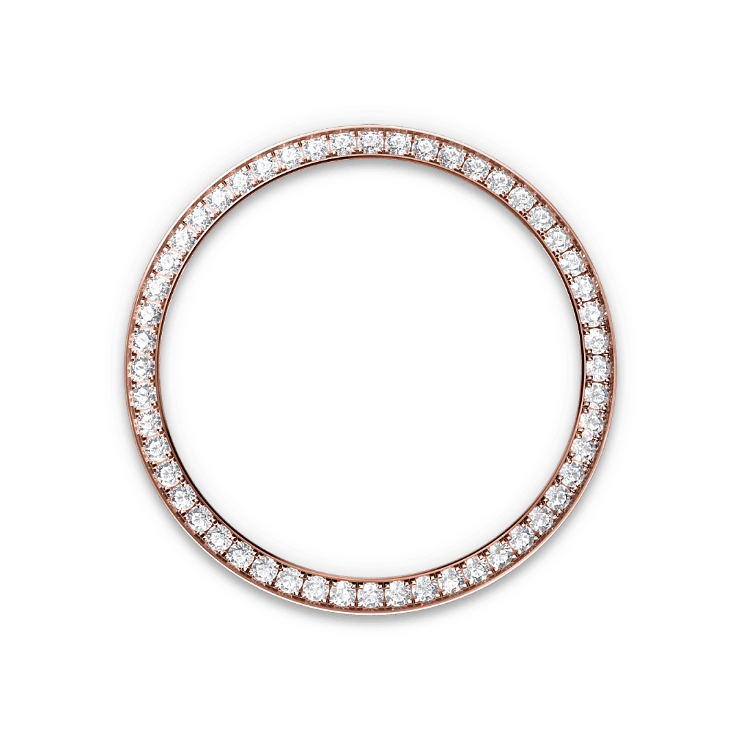 Rolex Rose Gold Day-Date - 36mm - Silver Diamond Dial - President
