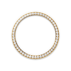 Rolex Yellow Gold Day-Date - 36mm - Dark grey Diamond Dial - President